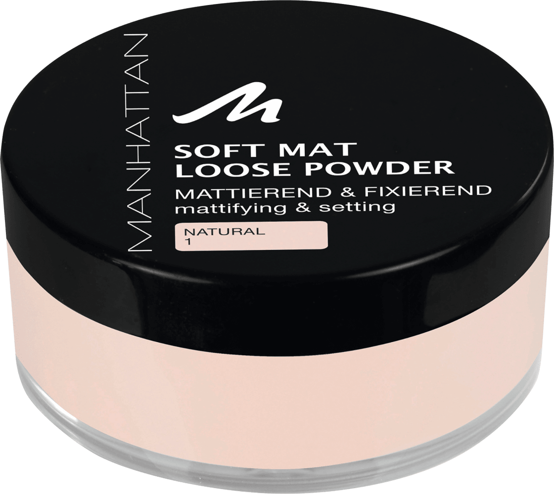 Face Powder Soft Mat Loose Powder Natural 1, 20 G