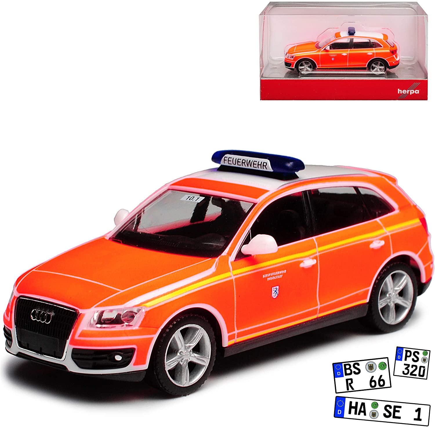 A-U-D-I Q5 8R Fire Brigade Command Car Ingolstadt 1St Generation 2008-2016 