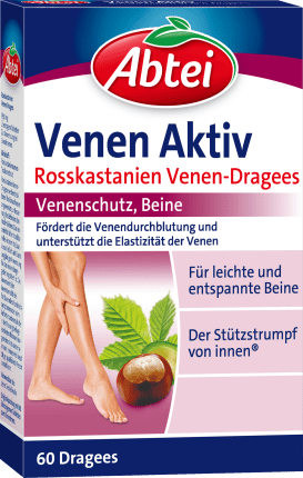 Abtei Veins Active Dragees, 60 Pcs