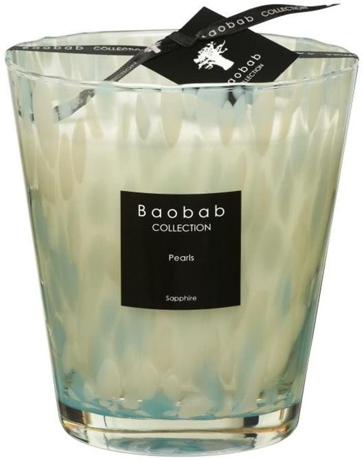 Baobab Max16Ps Pearls Sapphire Candle Candle Wax – 16 X 10 X 16 Cm