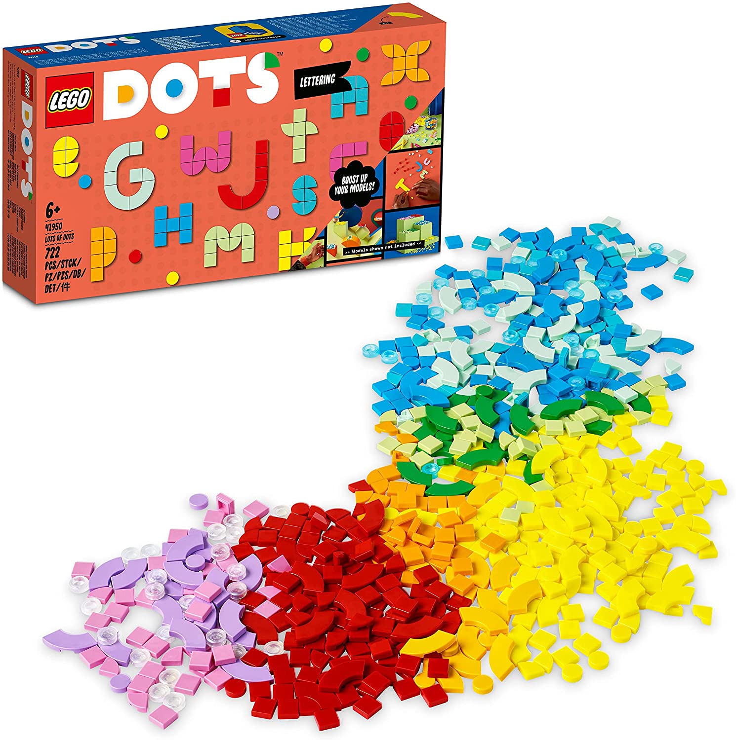 LEGO 41950 DOTS Expansion Set XXL - Messages, Creative Set for DIY Message 