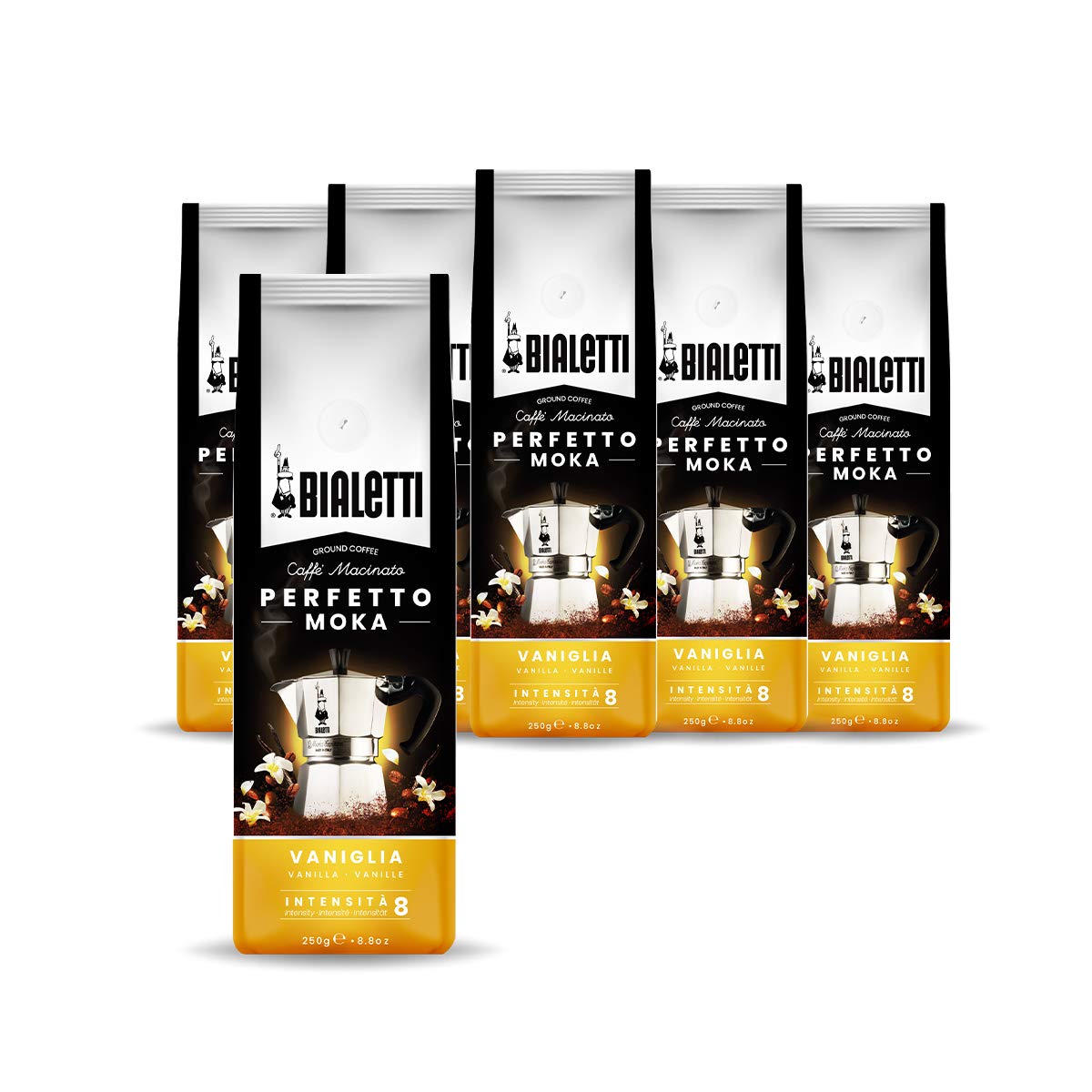 Bialetti Coffee, Various Flavours, Perfekter Moka 1.5 kg, Vanille