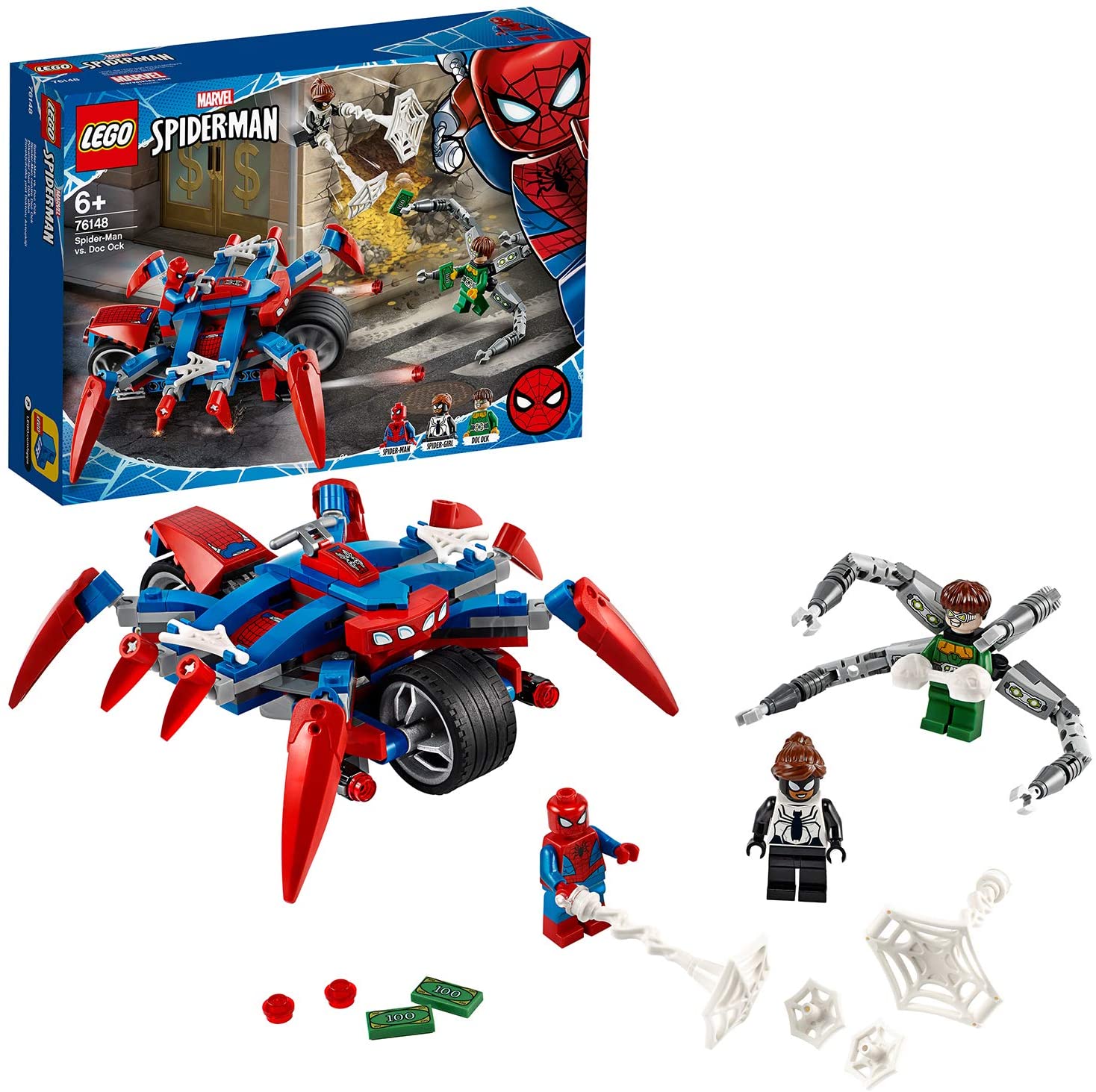 Lego 76148 Marvel Super Heroes Spider Mech Vs. Doc Oct Kit