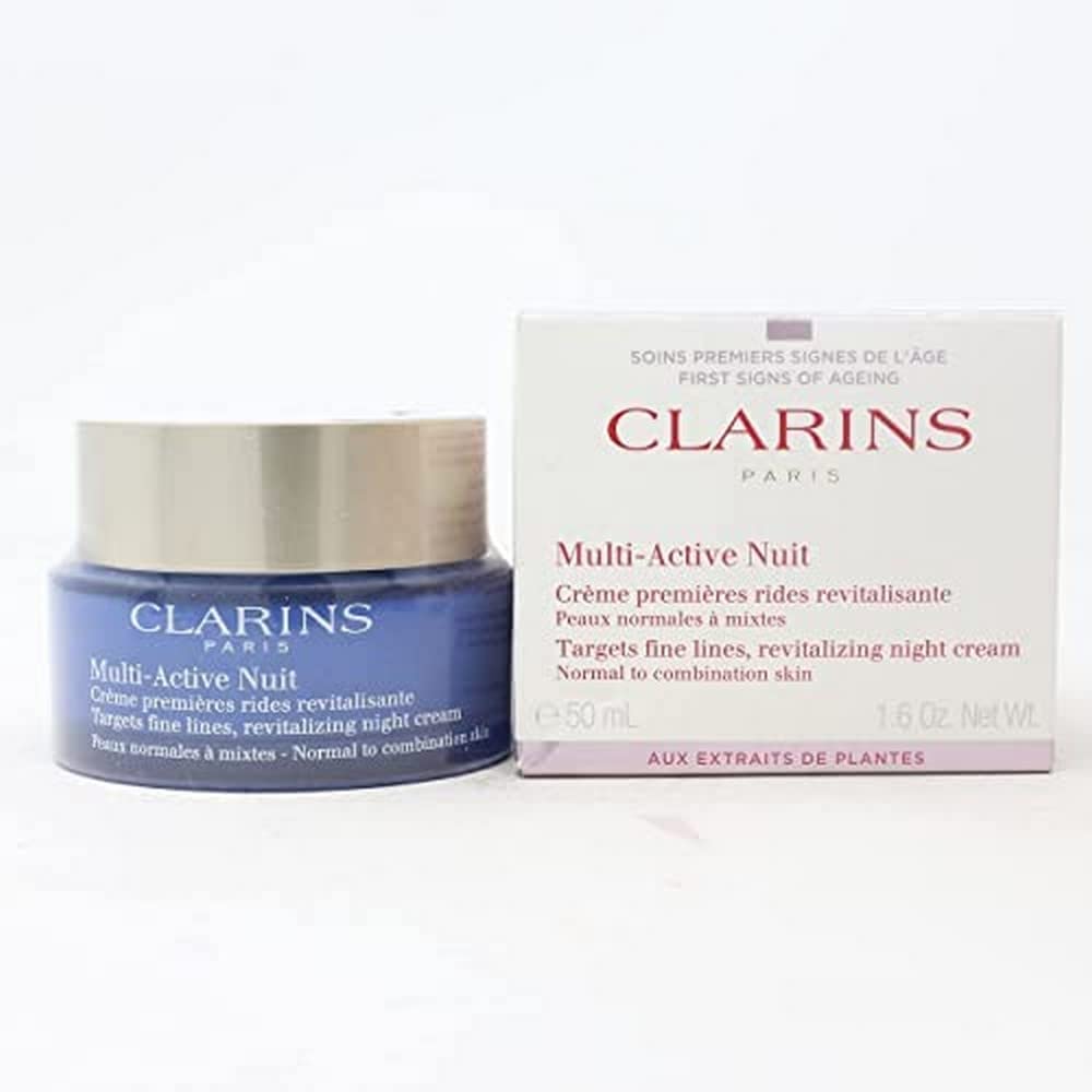 Clarins Face Cream Multi-Active Night Cream, Normal to Dry Skin - 50 ml
