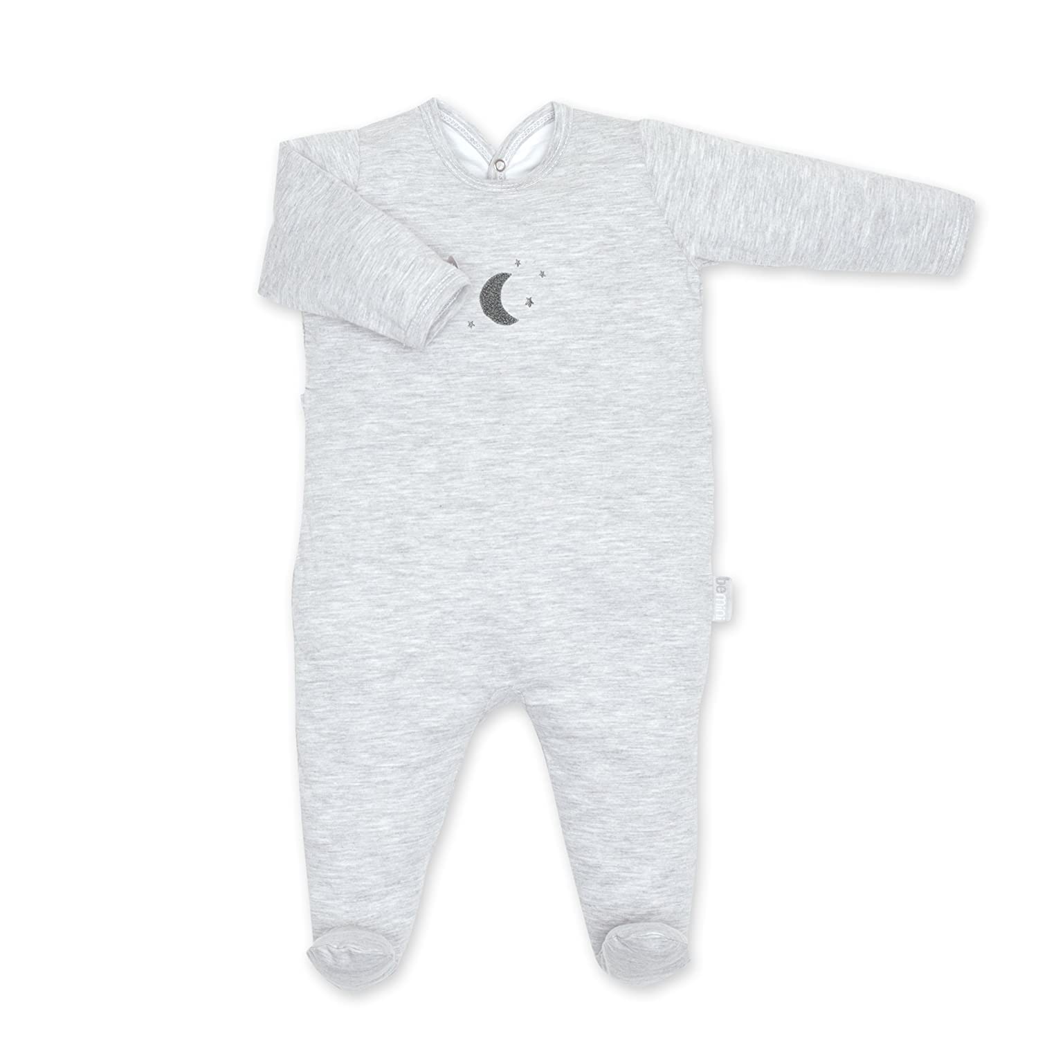 Bemini by Baby Boum Pyjama Jersey Cotton BMini 90 Plum Mixed – 0-3 Months grey