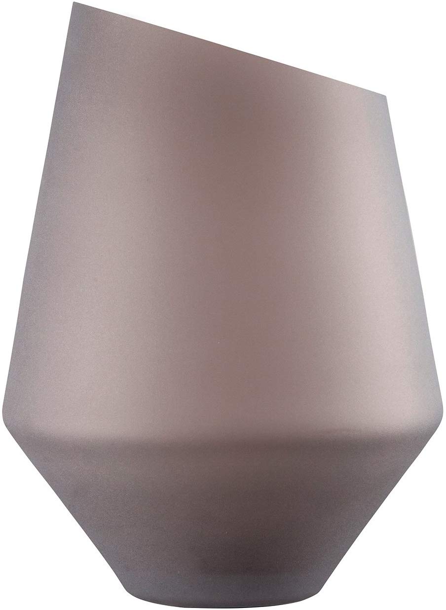 Zwiesel 1872 118887 34.3 X 34.3 X 35.7 Cm Glass Art Vase – Brown