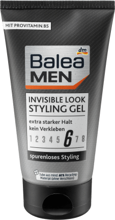 Balea MEN Styling Gel Invisible Look, 150 ml