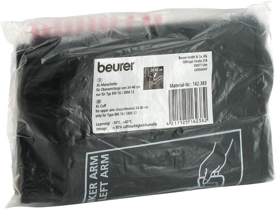 Beurer BM16 Blood Pressure Monitor Cuff Type XL Pack of 1
