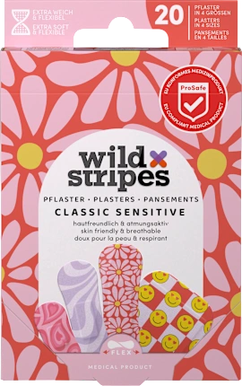 Plaster Classic Sensitive Pastel Fun, 20 pcs