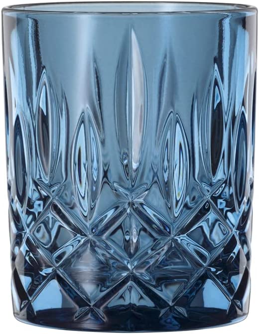 Spiegelau & Nachtmann, Noblesse Vintage 104243 2-Piece Whisky Glasses Crystal Glass 295 ml Blue