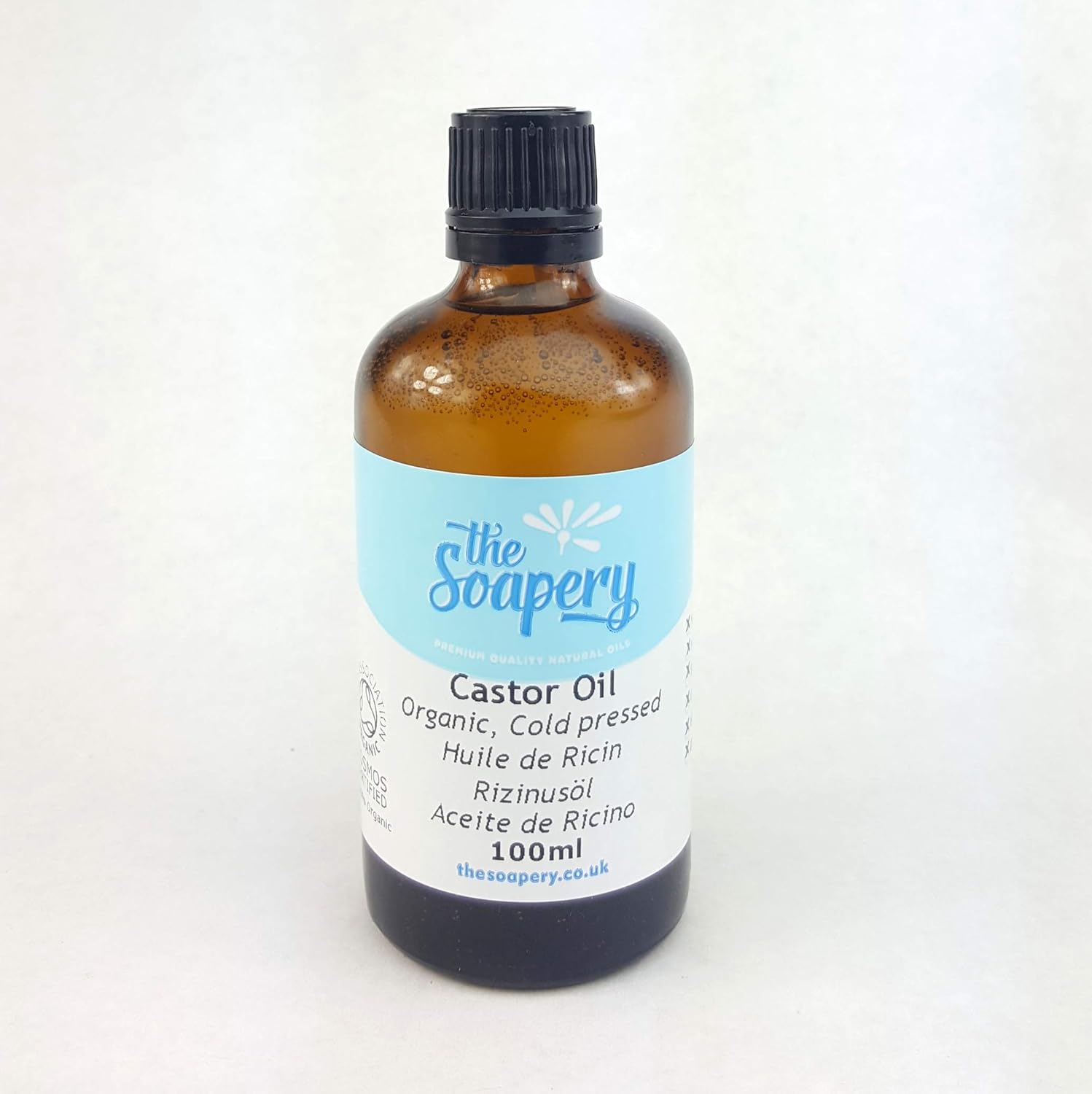 Organic Castor Oil Cold Pressed 100ml 100% Pure