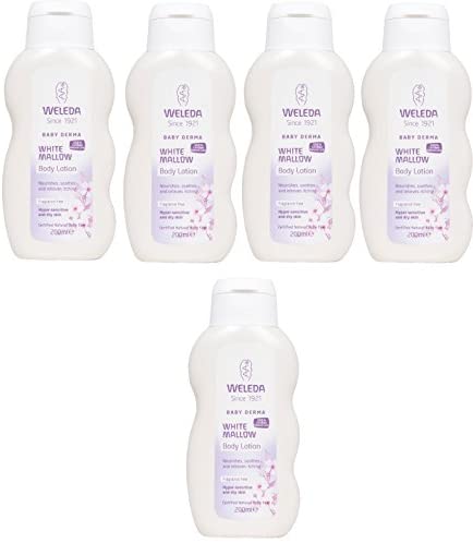 Weleda White Mallow Body Lotion 200Ml (Pack Of 5)