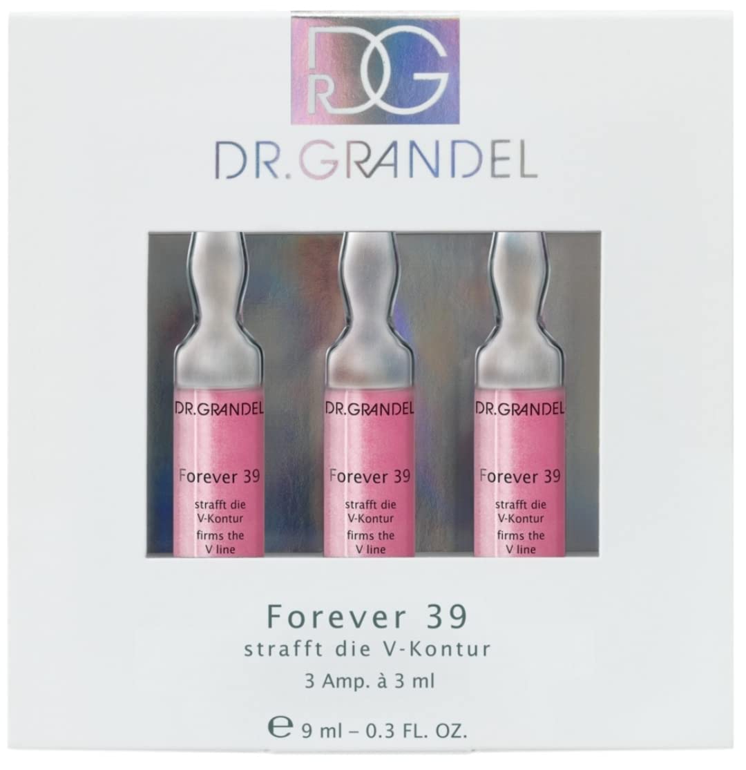 Dr. Grandel Forever 39 *** Firming active ingredient ampoule *** 3 x 3 ml tightens the V-contour