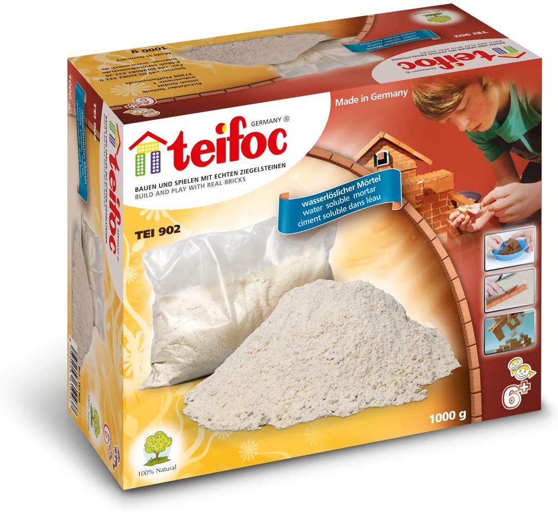 Eitech Teifoc 902 - 1Kg Bag Of Extra Cement For All Teifoc Construction Kits