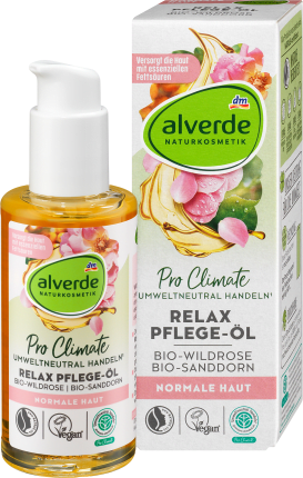 Alverde Relax Nursing Oil Bio-Wildrose, Bio-sanddorn, 100 ml