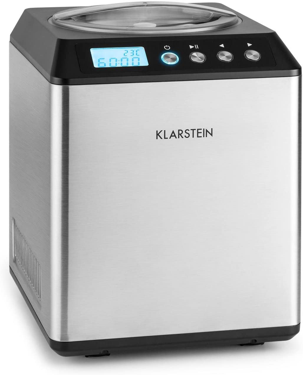 Klarstein Vanilla Sky Ice Cream Machine Compressor 2L