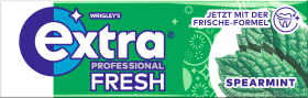 Chewing gum, Extra Professional Fresh Spearmint, 10 hours