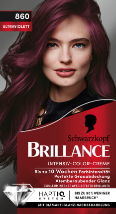 Schwarzkopf Brillance Hair color Ultraviolet 860, 1 pc