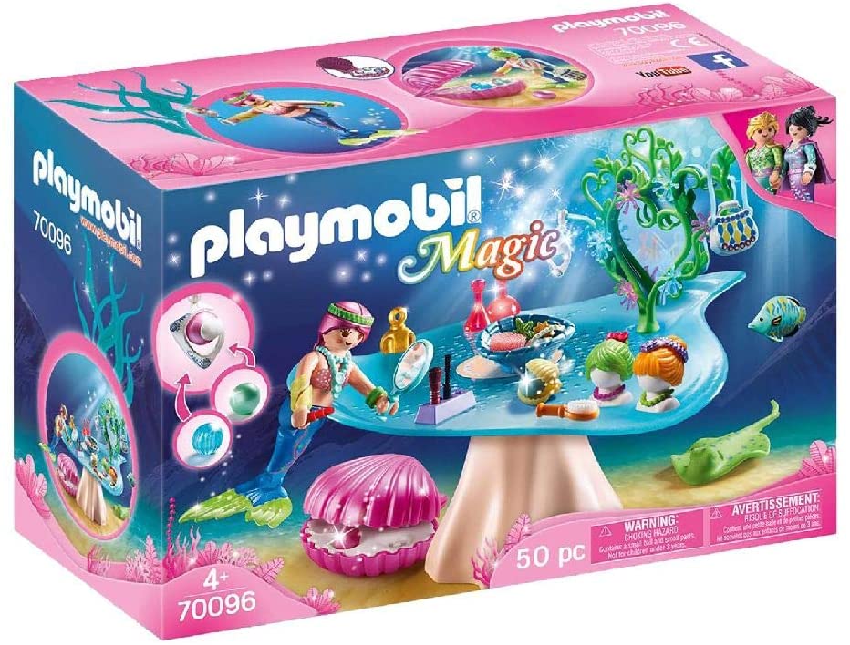 Playmobil Magic 70096 Beauty Salon With Pearl Box For Age 4 And Above