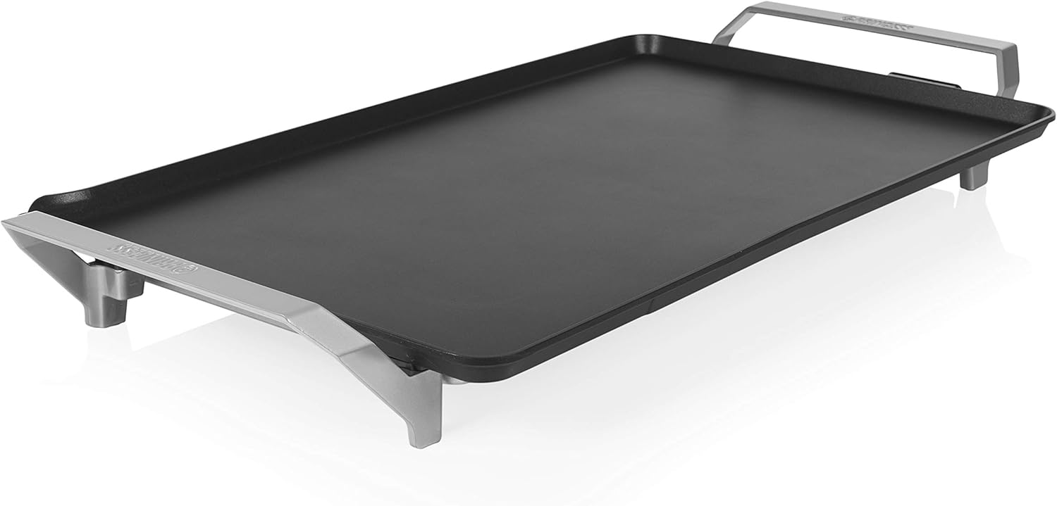 Princess Premium XXL Table Grill - Extra Large Teppanyaki Grill Plate with 60 x 36 cm, with 1.5 m Cable Lead - Double Heating Element, 103120