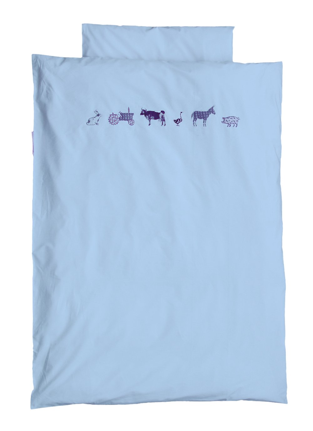 Taftan Ds-442 Tractor Farm Bed Linen Set For Small Bed, 100 X 135 Cm, Avail