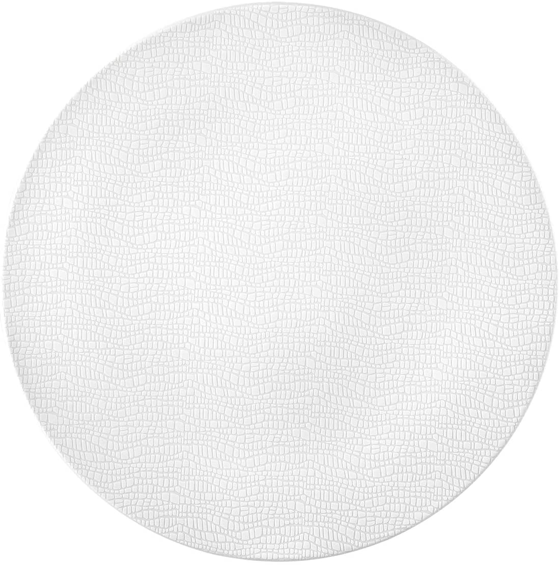 Seltmann Weiden 001.744907 Fashion Luxury White Serving Platter Round, White