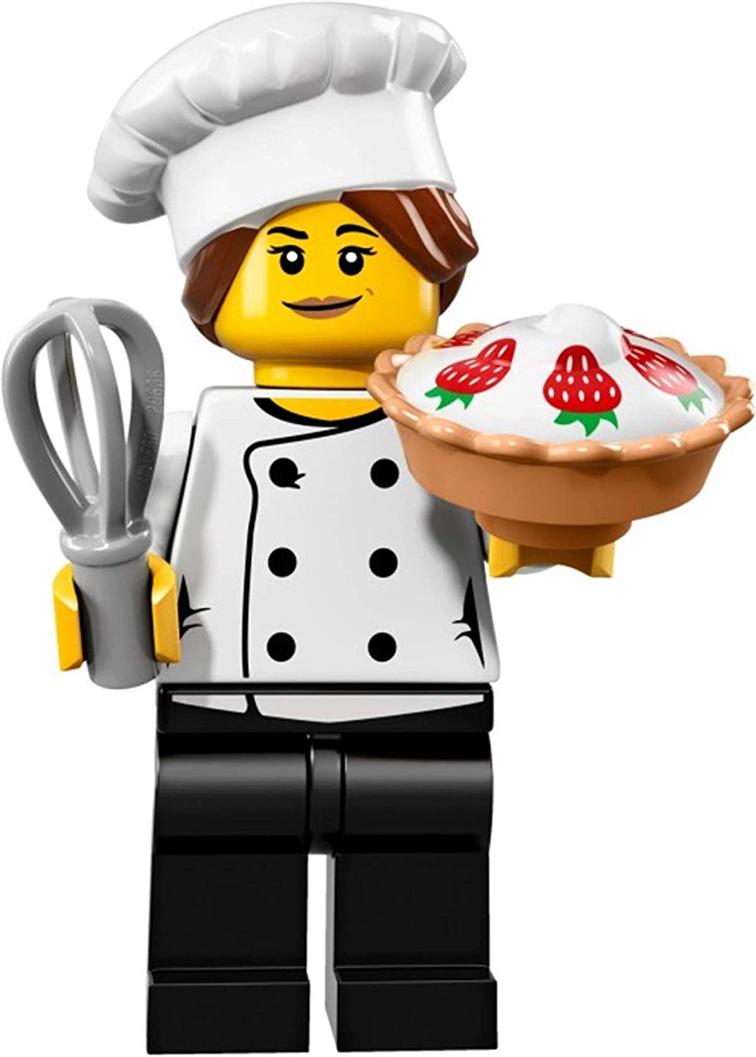 LEGO Minif igures Series 17 # 3 Gourmet Chef Minif igure – (Bagged) 71018