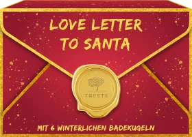 Treets Bubble Gift set Love Letter to Santa 6Tlg, 1 ST
