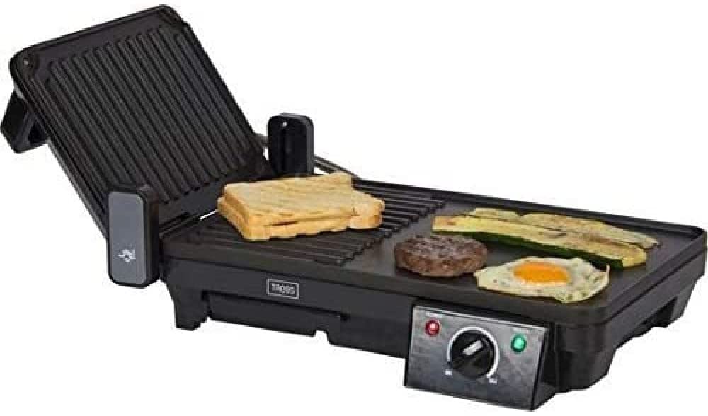 Trebs 3-in-1 Electric Griddle Electric Grill Barbecue Table Grill 2000 W 99346