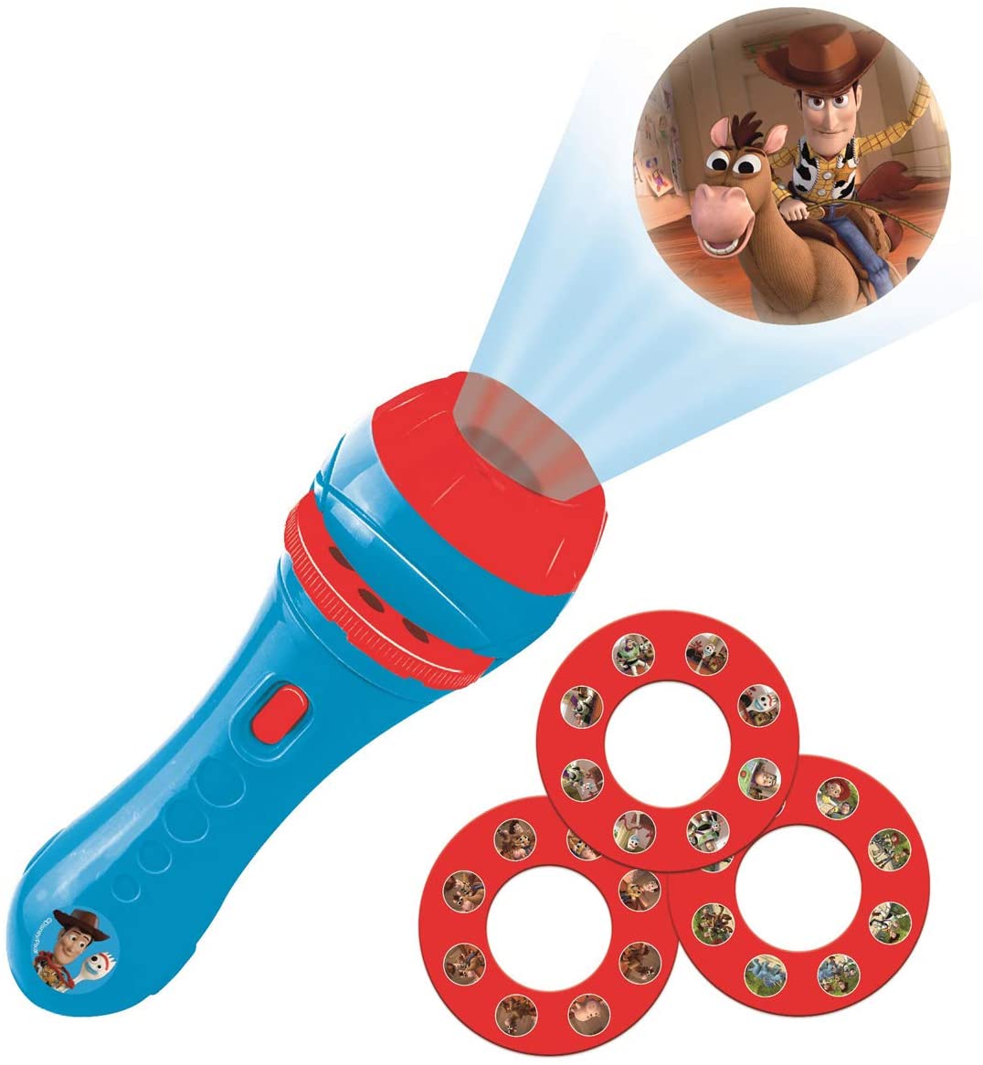 Lexibook Torch and Projector with 3 Discs 24 Images Create Your Own Stories