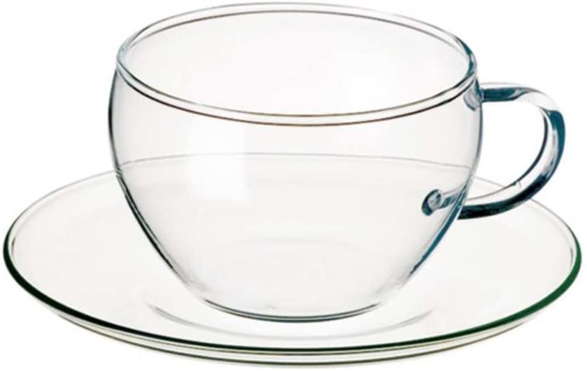 Bohemia Cristal Tea & Coffee Tea and Coffee Cup, Borosilicate Glass, Clear, 143 mm, 4