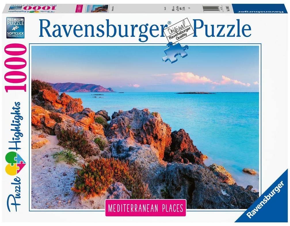 Ravensburger Jigsaw Puzzle Mediterranean Places 2020 Greece, 1000 Pieces, A