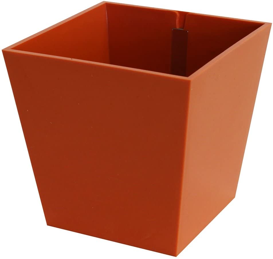 KalaMitica 51005-400-001 Magnetic Pot for Wall Storage Pyramid Shape Orange Diameter 6 cm