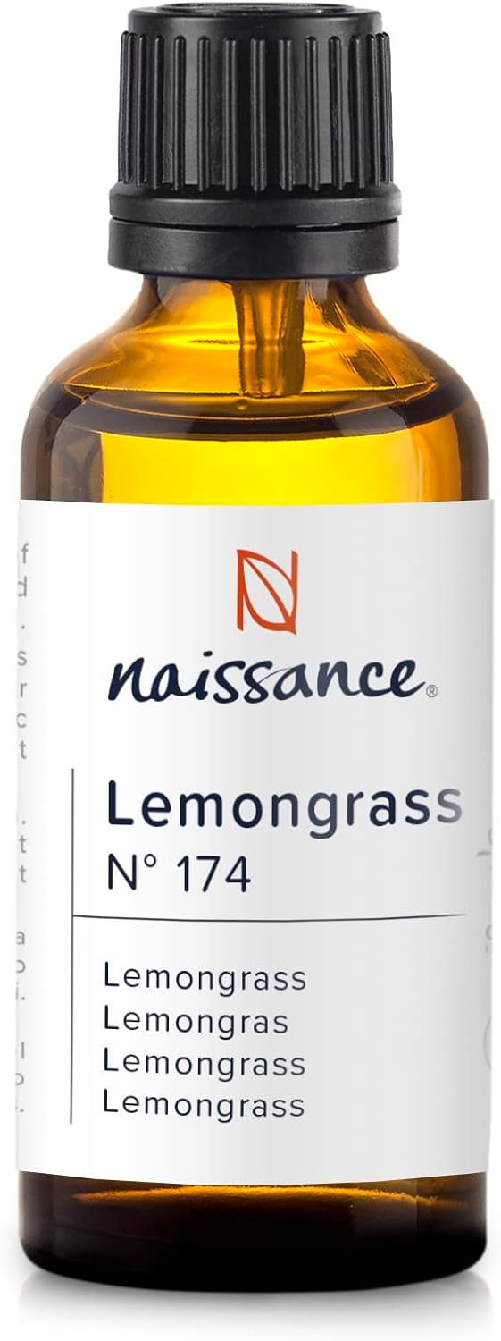 Naissance Lemongrass Flexuosus (No. 174) 50 ml 100% Natural Pure Lemon Grass Essential Oil