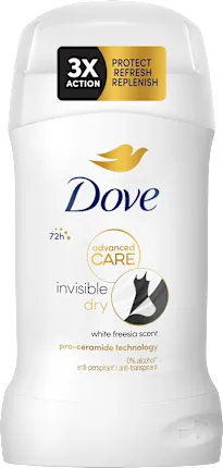 Antiperspirant Deodorant Stick Advanced Care Invisible Dry, 50 ml