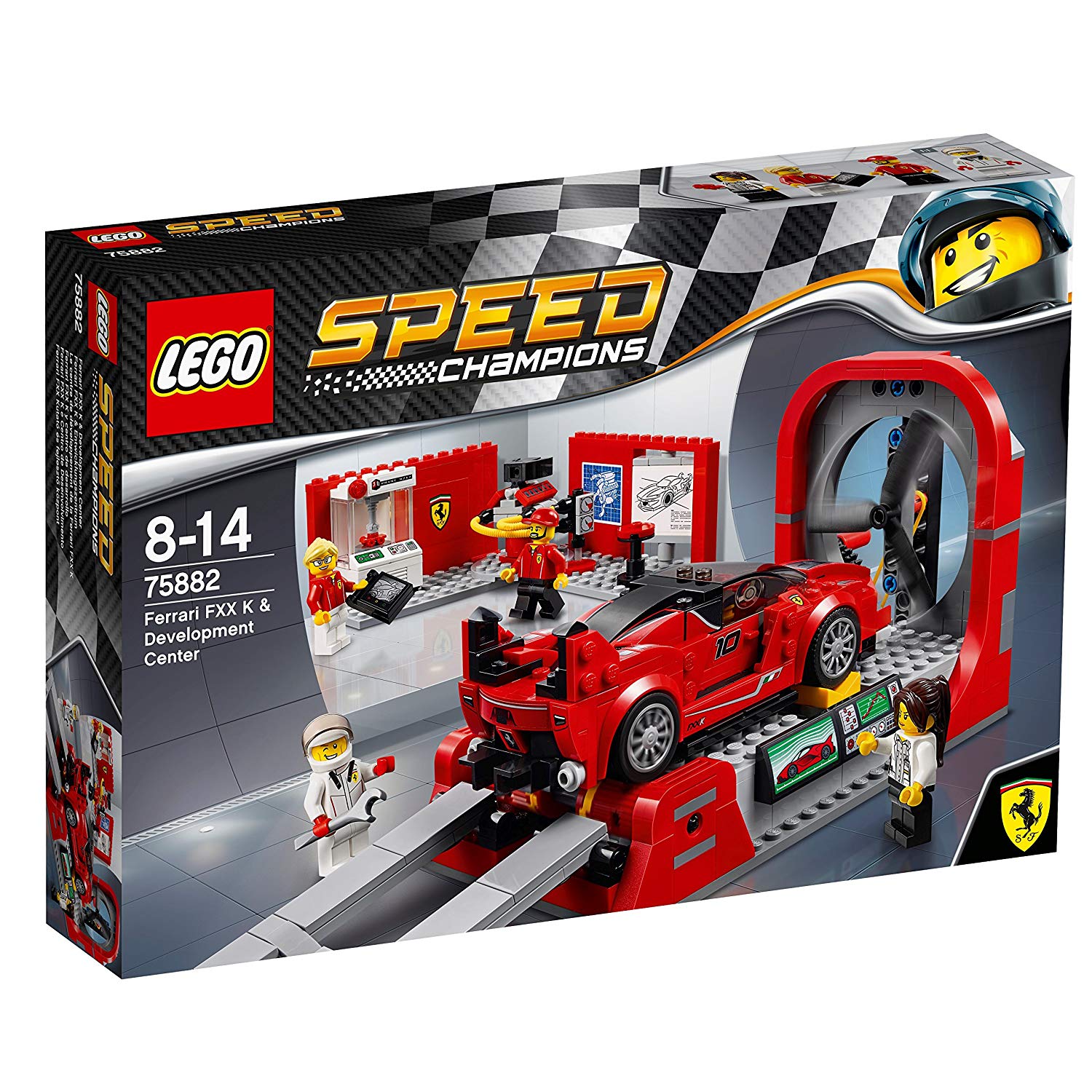 Lego Speed Champions 75882 – Ferrari Fxx K And Development Centre