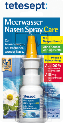 tetesept Seawater Nasal Spray Care, 20 ml