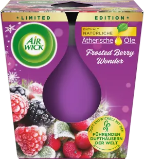 Scented candle in a glass Frosted Berry Wonder 105g, 1 pc