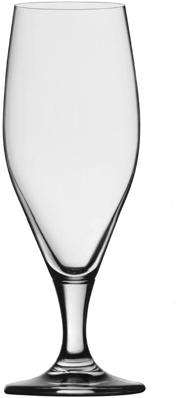 Stölzle Lausitz Iserlohn beer glasses, set of 6, Pils glasses, 0.2 litres, beer glass, 0.2 litres, made of crystal glass, 0.2 litres, dishwasher-safe