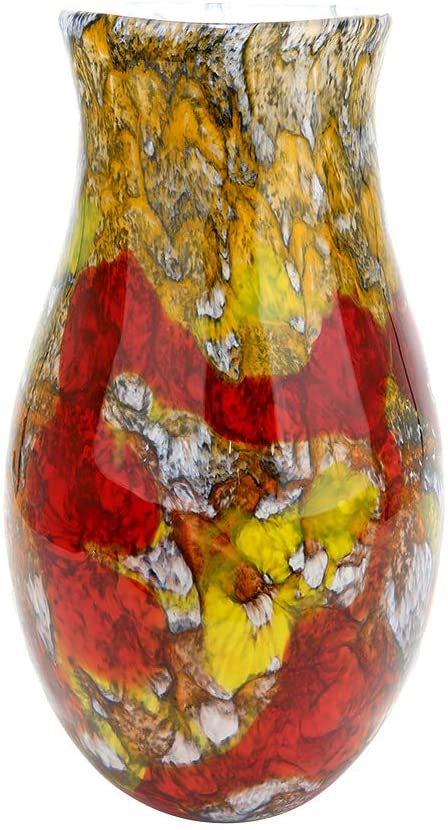 GILDE GLAS art Vase - Gifts for Women - Birthday Gift H 36 cm
