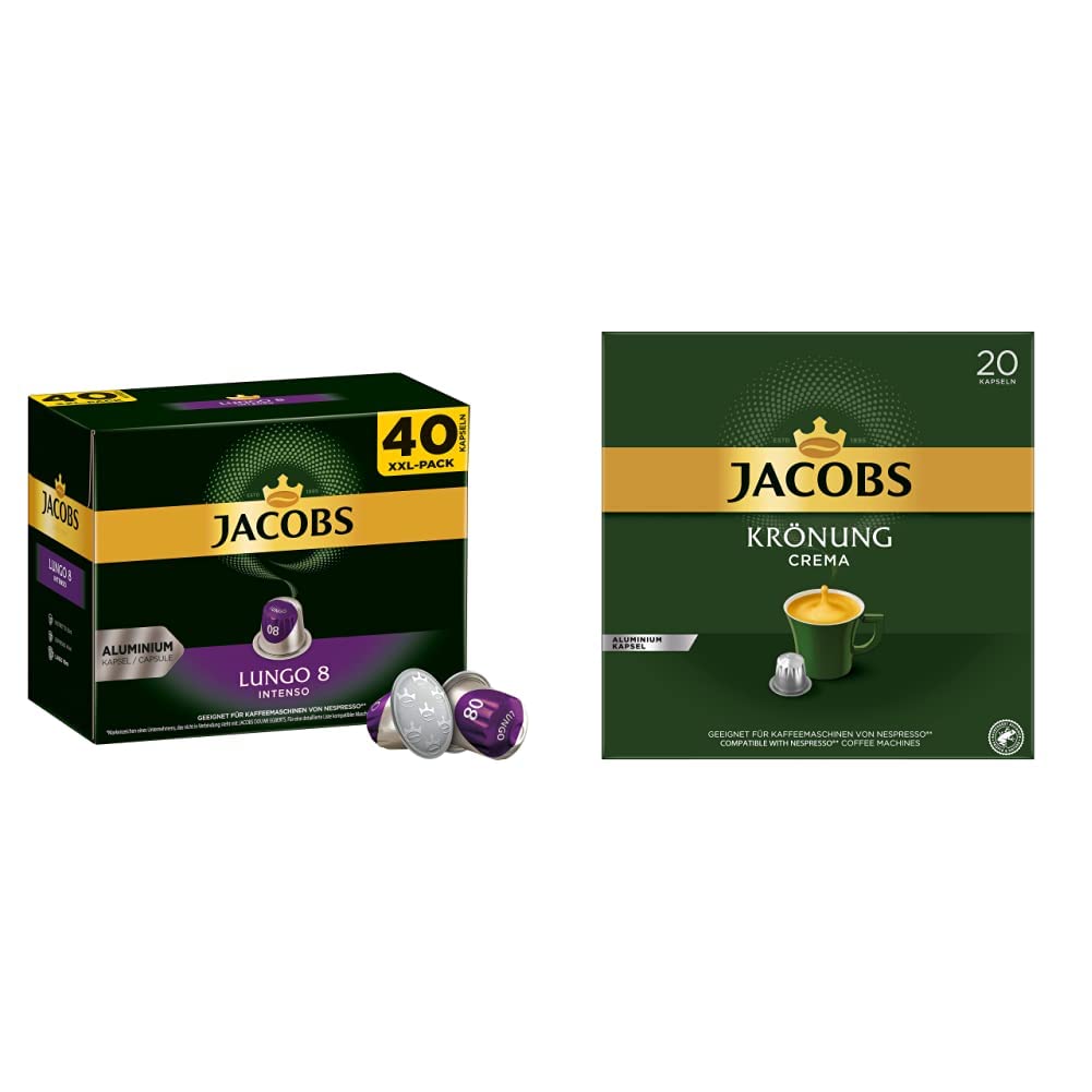 Jacobs Lungo Intenso Coffee Capsules (For Short Time Only) Mega Pack