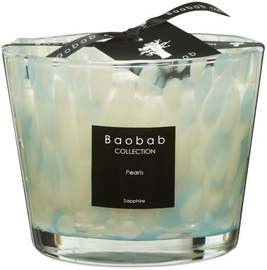 Baobab Max10Ps Pearls Sapphire Candle Wax Candle – 10 X 7 X 10 Cm