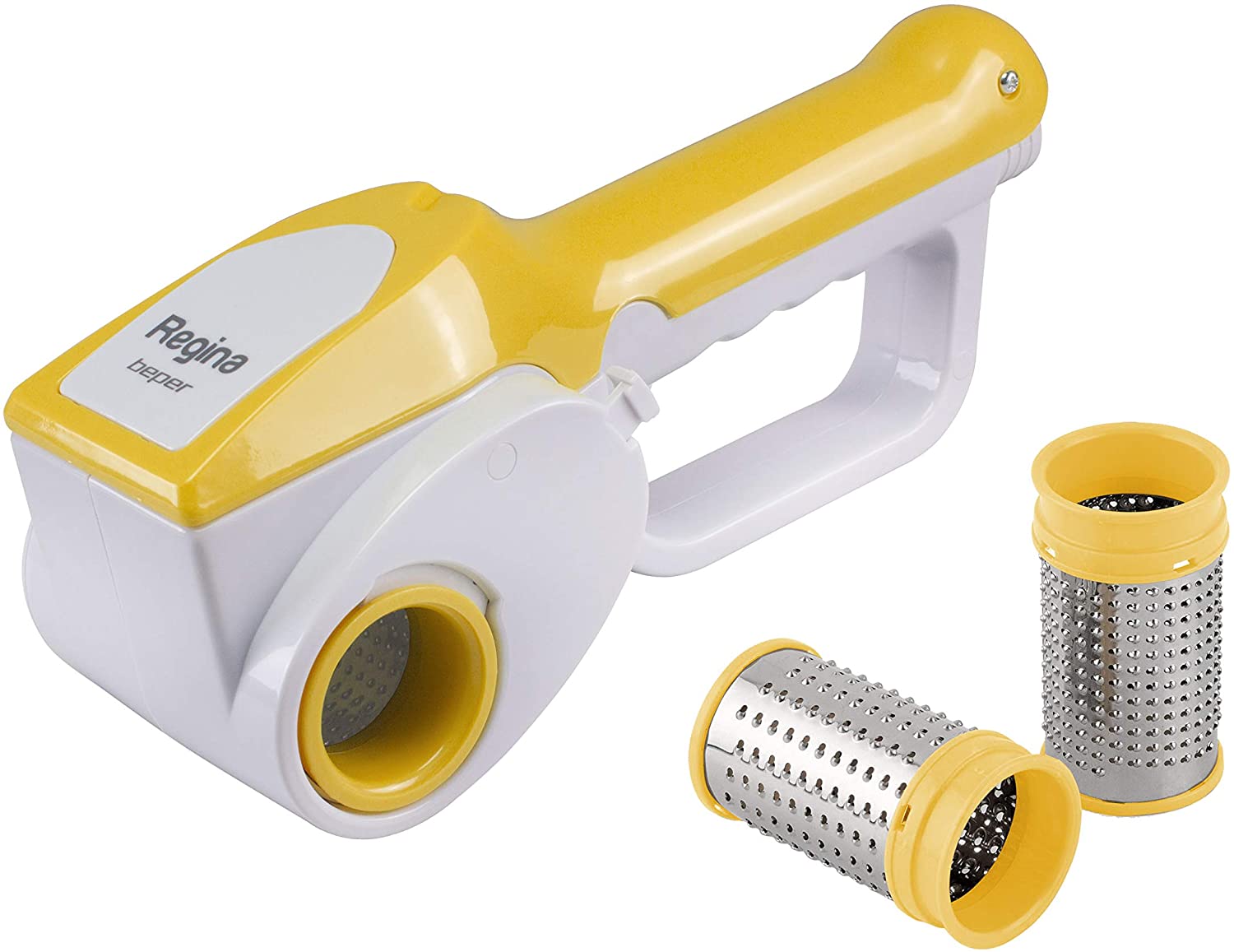 Beper 90.071 Rechargeable Grater, Yellow/White