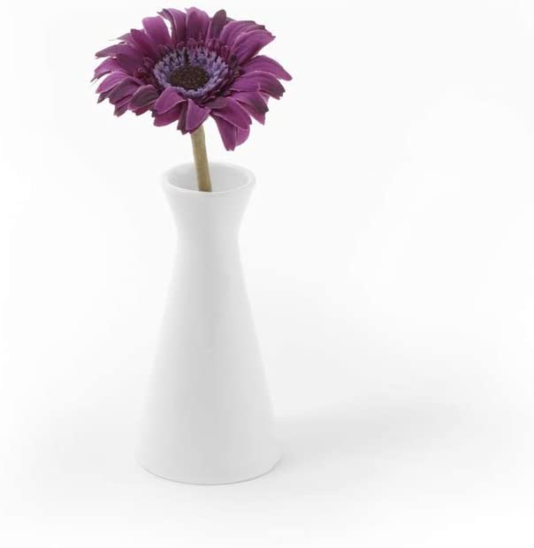 Holst Porzellan VX 1223 Porcelain Vase 12 cm \"X\" White 6 x 6 x 12 cm 6 Units