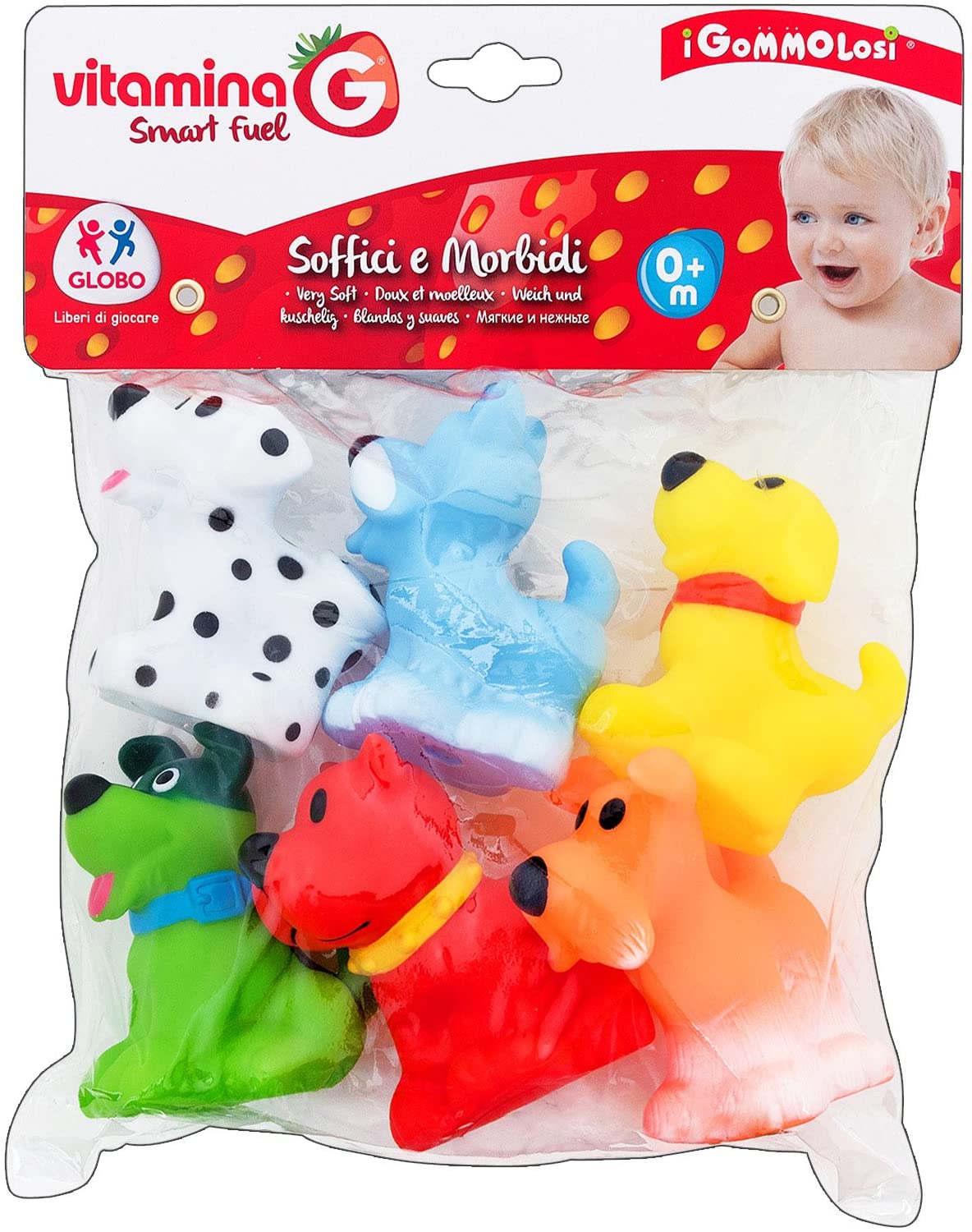 Globo Toys 05181 Vitamina G Gomm Olosi Dog (6 Pieces)