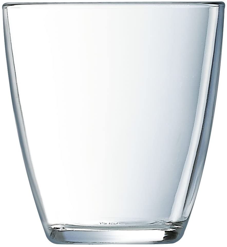Luminarc ARC H5663 Concepto Tumbler, Water Glass, Juice Glass, 310 ml, Glass, Clear, Pack of 6