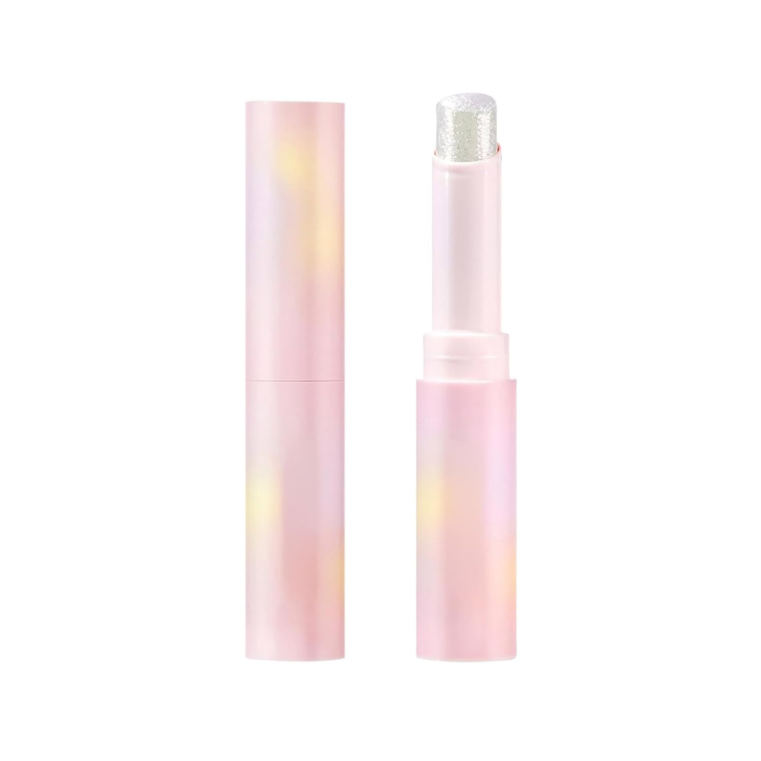 Crystal Jelly Glaze Stick Eyeshadow Stick Brightener Pencil Coloring Pencil with Easy to Blend Long-Lasting Eyeshadow SNh195 (E, 8.3 cm)
