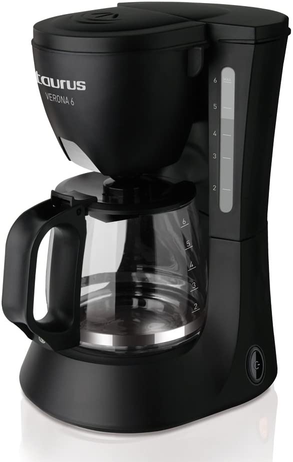 Taurus Verona 6 Drip Coffee Maker 6 Cups Black