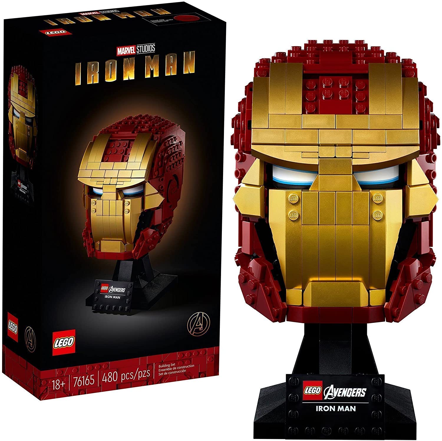 LEGO Marvel Avengers Iron Man Helmet Set 76165