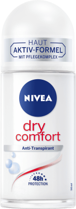 Nivea Deodorant Roll On Antiperspirant dry comfort, 50 ml